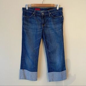 Adriano Goldschmied The Shorty Cuffed Cropped Jeans - 28